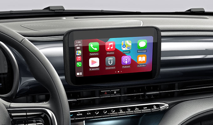 Radio écran tactile 7” avec intégration CarPlay/Android Auto sans fil
